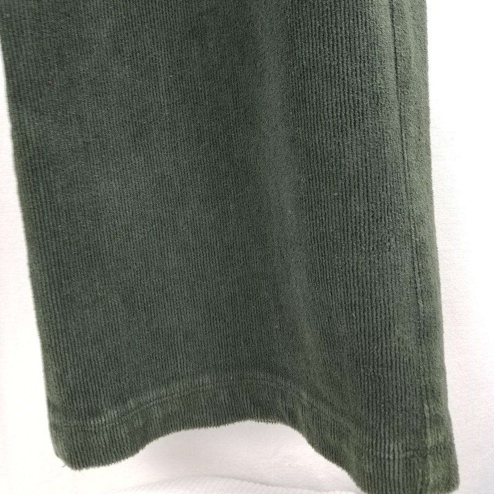 Burberry London Hunter Green Corduroy Stretch Cotton Pants Suit Size 10/Large - Picture 6 of 14